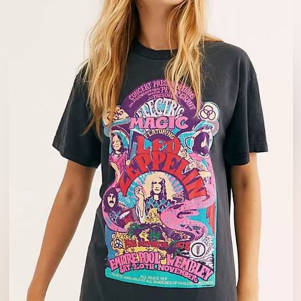 Daydreamer Les Zeppelin Vintage Electric Magic T-shirt (XS) - Picture 1 of 7